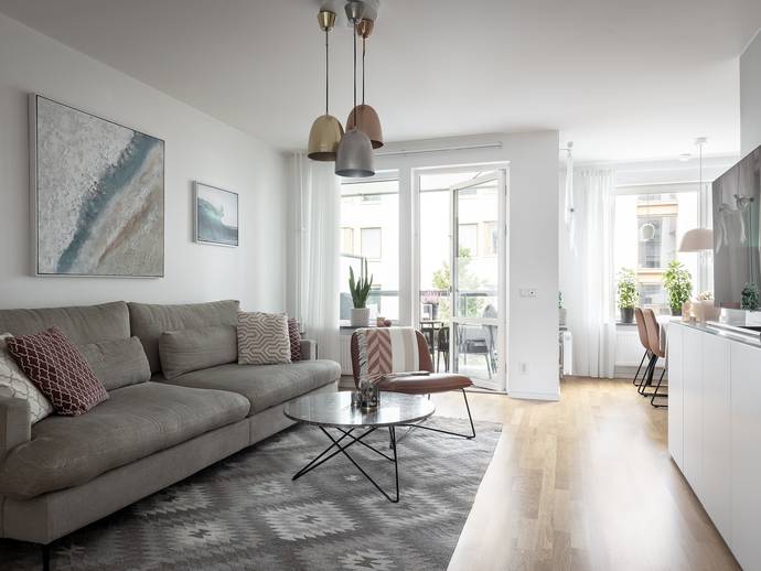 3 rok · 75,5 m² · Henriksdalsallén 33, 1tr