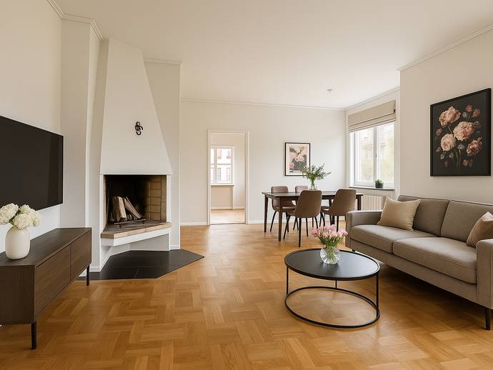 4 rok · 91 m² · Engelbrektsgatan 1 A