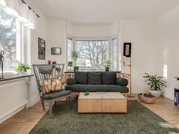 3 rok · 70 m² · Banérgatan 12A