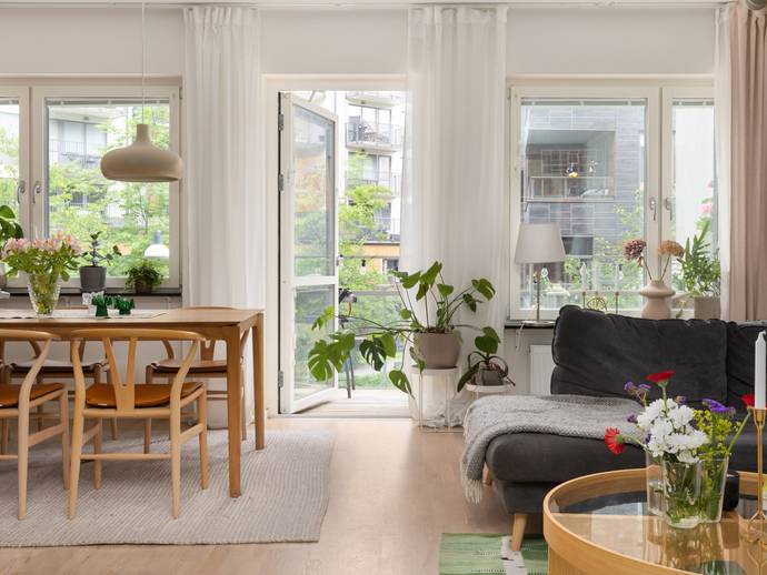 3 rok · 78 m² · Fredriksdalsgatan 12