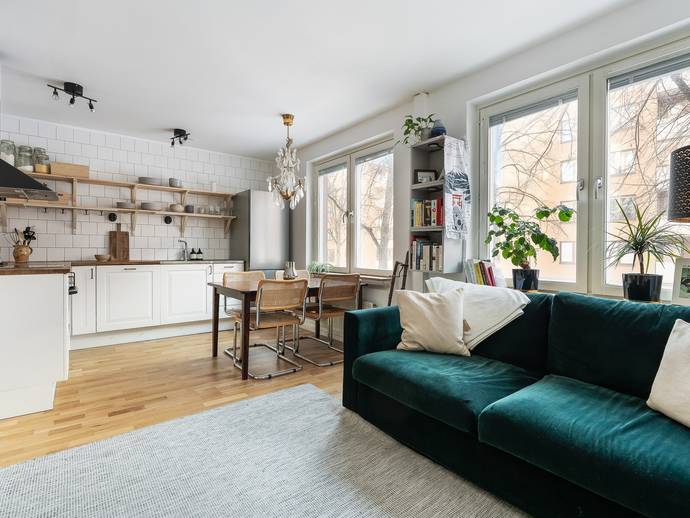 2 rok · 43 m² · Tideliusgatan 33