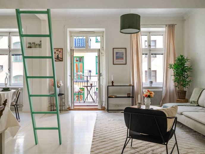1 rok · 43 m² · Sigtunagatan 11A, 2tr