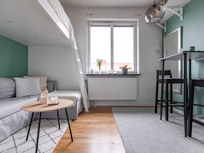 1 rok · 17 m² · Grafikvägen 11, 3 tr
