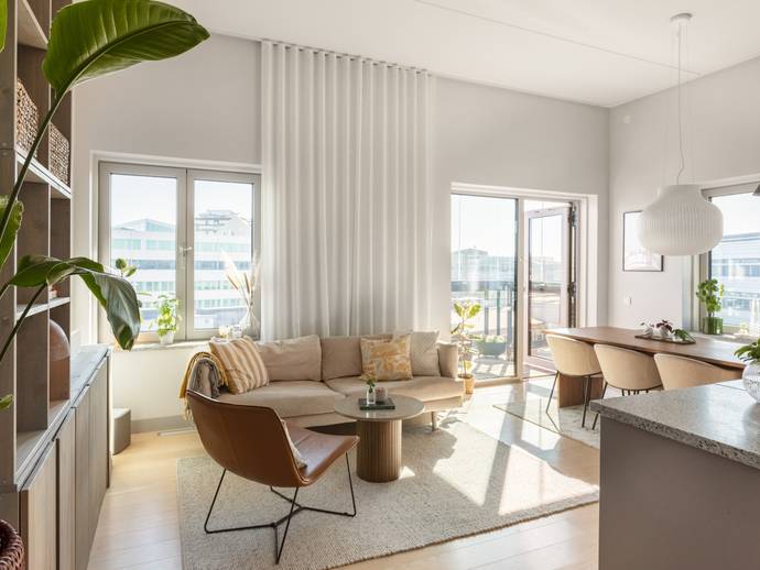 2 rok · 62 m² · Nordenflychtsvägen 62, 10 tr