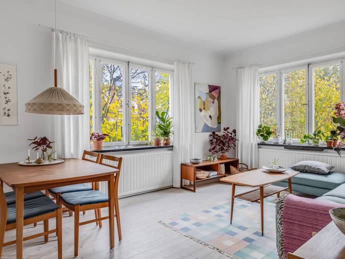 2 rok · 45 m² · Jaktvarvsplan 3, 3tr