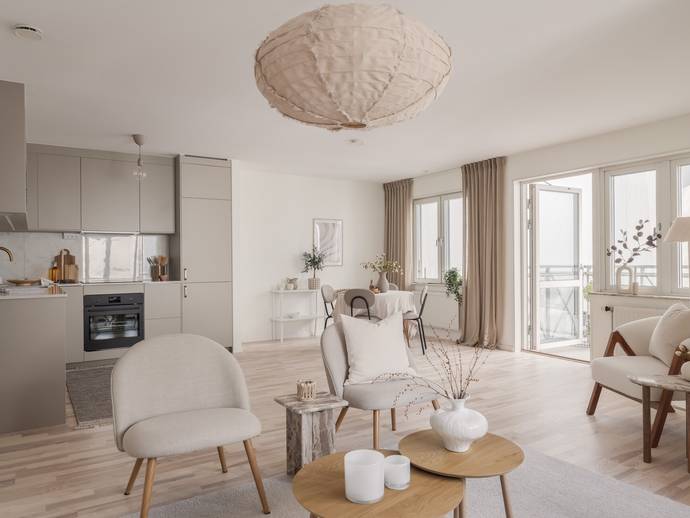 2 rok · 61 m² · Klara Norra Kyrkogata 17 / Gamla Brogatan 25