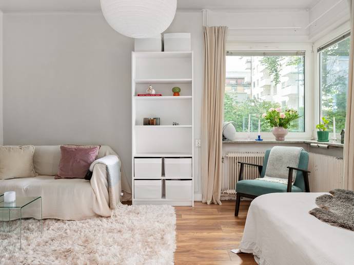 1 rok · 28 m² · Kungsholmsgatan 13, 6 tr