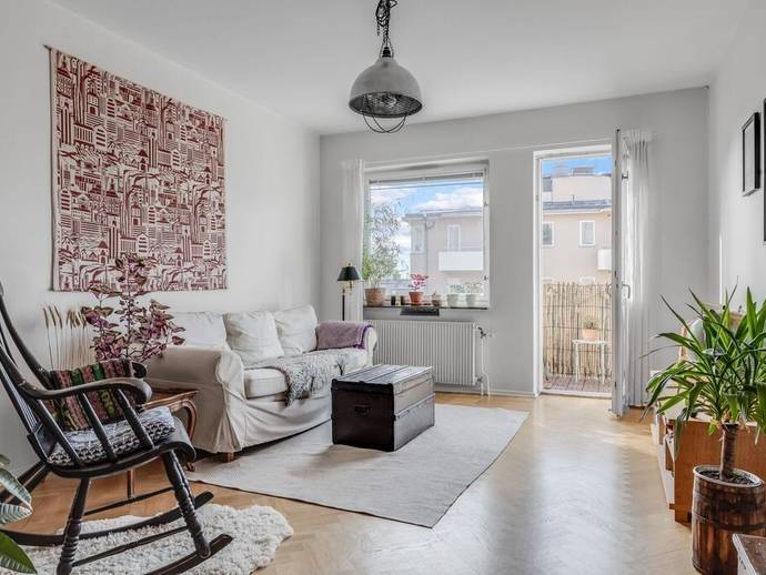 2 rok · 54 m² · Rindögatan 11, 5 tr